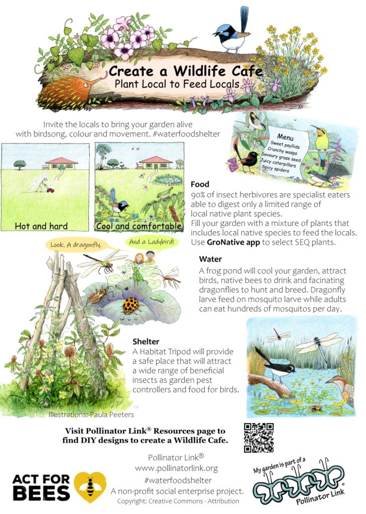 Create a wildlife cafe poster