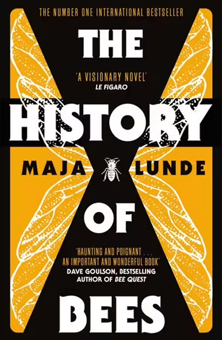 Book cover - The history of bees