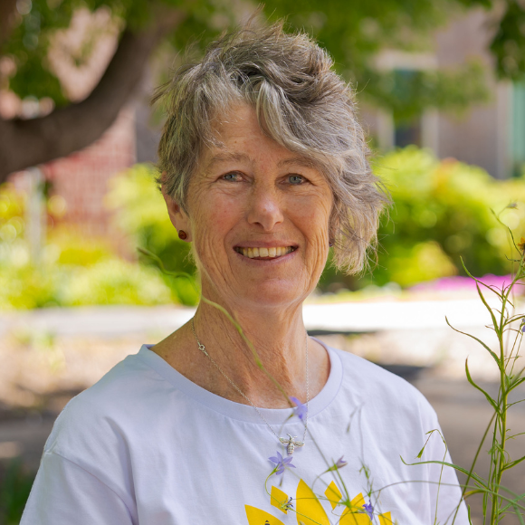 Julie Armstrong, founder and President of ACT for Bees and Other Pollinators and 2024 Local Hero Award nominee.