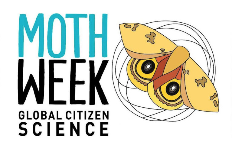 Moth Week - Global Citizen Science logo.
